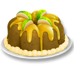 Honey apple cake